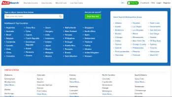 Adult Search Engine - Globaler Katalog von Begleitung und erotischen Dienstleistungen